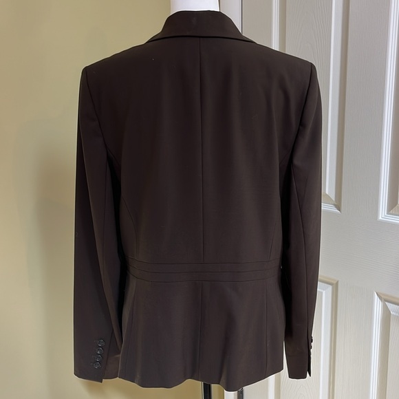 Loft, Brown Women’s Blazer, size 14, vintage boxy blazer - Picture 2 of 6